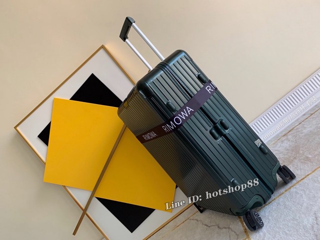 RIMOWA行李箱四輪拉杆箱 型號90080 Rimowa Essential全新色彩系列 日默瓦行李超輕pc拉鏈箱 gdx1214